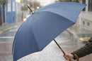 Lost Monarch Solid Stick Umbrella in Scorched Maple