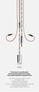 Moondrop x LYRE Acoustics Silver Pill Earphone Upgrade Cable