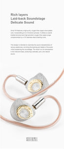 Moondrop x LYRE Acoustics Silver Pill Earphone Upgrade Cable