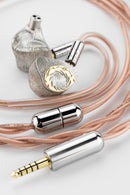 Moondrop x LYRE Acoustics Silver Pill Earphone Upgrade Cable