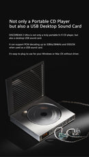 Moondrop Discdream 2 Ultra Portable HiFi CD Player (Apos Certified)