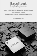 Moondrop DAWN 3.5mm Mini USB DAC/Amp