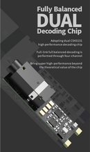 Moondrop DAWN 4.4mm Full Balanced Mini USB DAC/Amp (Apos Certified)