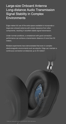 Moondrop Edge High-Fidelity Portable Wireless ANC Headphone