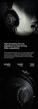 Moondrop Horizon 50mm Dynamic Driver Open-Back Headphones (Apos Certified)