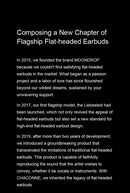 Moondrop Pavane Flat-headed Earbud