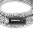 NOBUNAGA Labs VISION Flagship palladium-plated 4N silver cable for Headphones