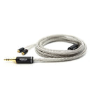 NOBUNAGA Labs VISION Flagship palladium-plated 4N silver cable for IEMs
