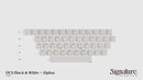 DCS Black & White Keycap Set