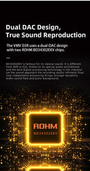 SMSL VMV DR3 Flagship Desktop DAC (Digital-to-Analog Converter)