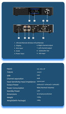 SMSL DA-9 Bluetooth 5.0 Amplifier (Apos Certified)
