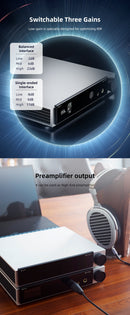 SMSL SH-X Desktop Headphone Amplifier (Apos Certified)