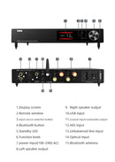 SMSL VMV A2 High Resolution 200Wx2 Power Amplifier (Apos Certified)