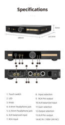 VMV P2 High Resolution Desktop Headphone Amp (Apos Certified)