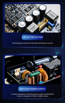 SMSL PA-X Gallium Nitride Power Amplifier (Apos Certified)