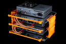 Sound Solver Large Desktop Audio Rack | External Brackets | Acrylic Shelves
