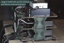 Sound Solver Large Desktop Audio Rack | Internal Brackets | Acrylic Shelves
