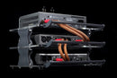 Sound Solver Large Desktop Audio Rack | Internal Brackets | Acrylic Shelves