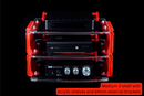 Sound Solver Medium Desktop Audio Rack | External Brackets | Acrylic Shelves