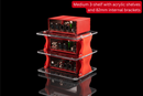 Sound Solver Medium Desktop Audio Rack | Internal Brackets | Acrylic Shelves