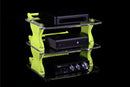 Sound Solver Medium Desktop Audio Rack | Internal Brackets | Acrylic Shelves