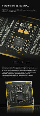 TOPPING Centaurus Fully-balanced R2R DAC (Apos Certified)