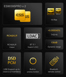 TOPPING D90 III Sabre Fully-Balanced HIFI DAC (Digital-to-Analog Converter)