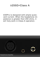 TOPPING A30 Pro Desktop Headphone Amp (Apos Certified)