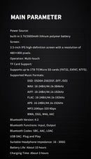 xDuoo X5 Portable Hi-Res Lossless Music Player