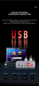 xDuoo MH-02 USB DAC & Tube Headphone Amplifier