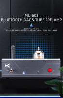 xDuoo MU-603 Bluetooth DAC/Tube Preamplifier