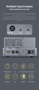 xDuoo TA-20 Plus Balanced Tube Headphone Amplifier (Apos Certified)