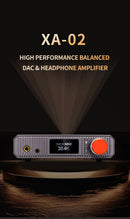 xDuoo XA-02 Balanced Desktop DAC/Amp (Apos Certified)