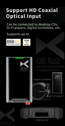 xDuoo XD05 Plus2 Portable HIFI DAC/Amp (Apos Certified)