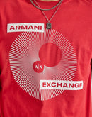 Armani Exchange Abstract Graphic Tee