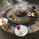 Arteflame - Classic 40" Black Label Fire Bowl with Cooktop