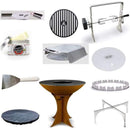 Arteflame Classic 40" Grill - Euro Base Bundle with 10 Grilling Accessories