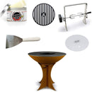 Arteflame Classic 40" Grill - Euro Base with 5 Grilling Accesories