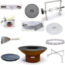 Arteflame Classic 40" Grill - Low Round Base with 10 Grilling Accessories