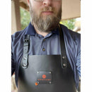 Arteflame Leather Grill Apron, Black