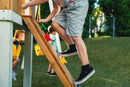 Forest - Modern Backyard Outdoor Swing Set 2 Swings and Trapeze Bar