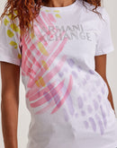 Armani Exchange Paint Graphic Tee