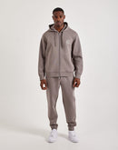 Armani Exchange Updated Icon Logo Fleece Full-Zip Hoodie