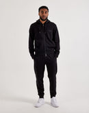 Armani Exchange Updated Milano Logo Fleece Full-Zip Hoodie
