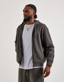 Armani Exchange Updated Milano Logo Fleece Full-Zip Hoodie