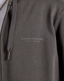 Armani Exchange Updated Milano Logo Fleece Full-Zip Hoodie