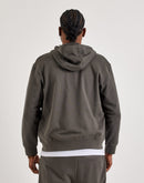 Armani Exchange Updated Milano Logo Fleece Full-Zip Hoodie
