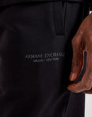 Armani Exchange Updated Milano Logo Fleece Joggers