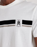 Armani Exchange Logo Stripe Tee