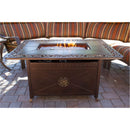 AZ Patio Heaters Decorative Firepit with Scroll Design